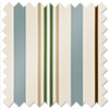 The British Stripe Co. George, Derwent No.1 - Twist&Fit Roman Blind